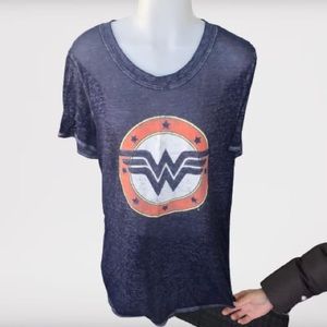 Wonder Woman Sheer short sleeve Tee!